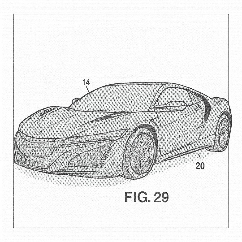 2020 Acura NSX Sketch